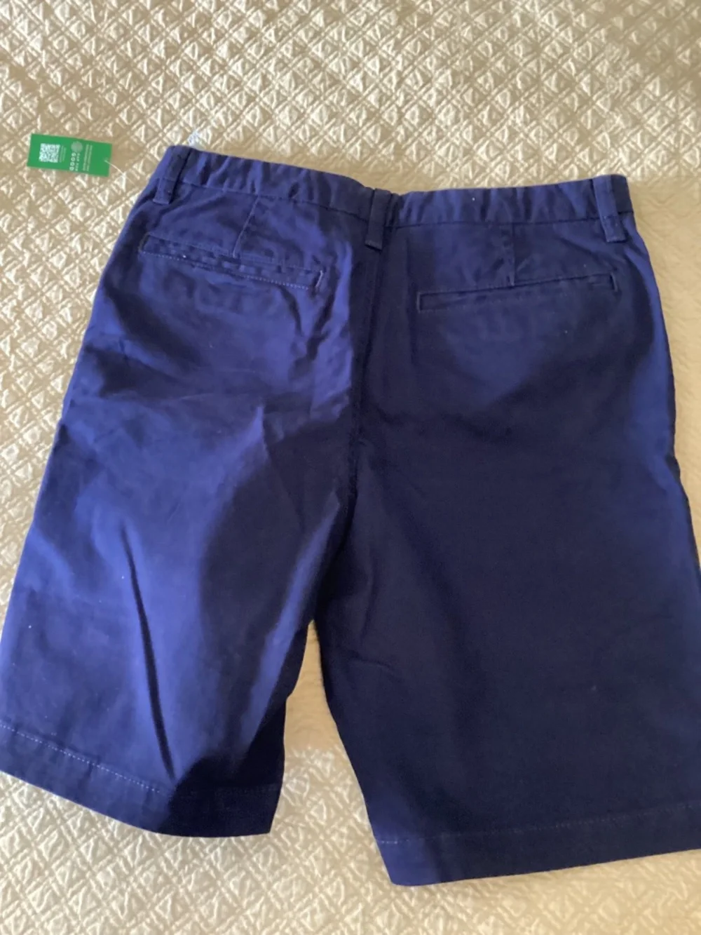 Gap boys nwt size 18 blue cotton chino style shorts